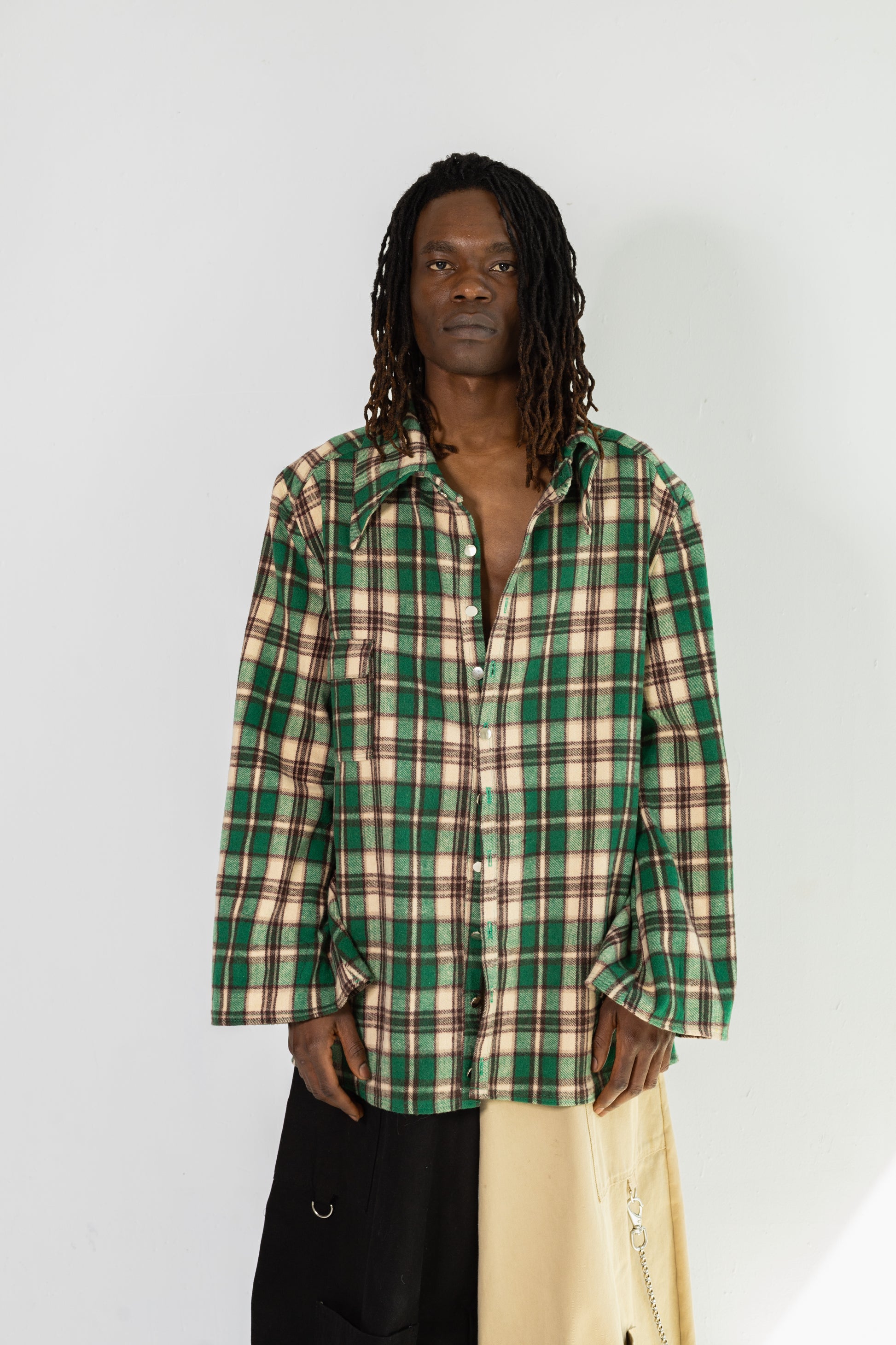 Oversized Flannel Jacket image 0
